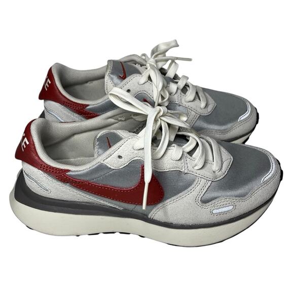 Nike Waffle Retro Low Women Casual Running Shoes Gray FD2196-001 Size 6.5 - Picture 3 of 8